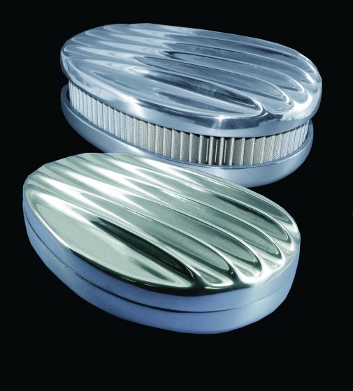 Air Cleaner Teardrop Finned with Internal Element
