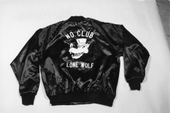 No Club Lone Wolf Satin Jacket