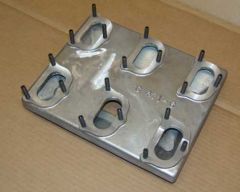 4-71 Six Carb Adapter Plate