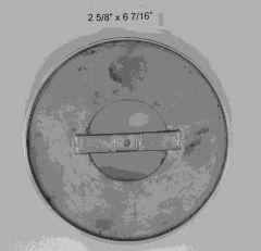 Air Cleaner Base 6 7/16" OD with 2 5/8" opening