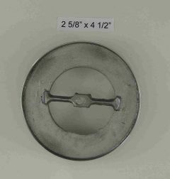 Air Cleaner Base 4 1/2" OD with 2 5/8" opening