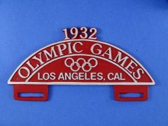 Topper 1932 Olympic Games Los Angeles Calif. (Arch)