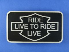 Plaque Live To Ride