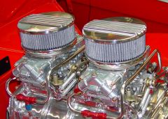 Air Cleaner 6 7/16" Round Finned
