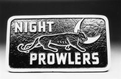 Plaque Night Prowlers