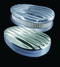 Air Cleaner Teardrop Finned with Internal Element