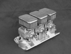 Air Cleaner Barry Grant Six Shooter Finned