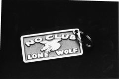 Key Chains No Club Lone Wolf