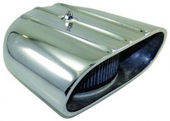 Air Cleaner Oval Opening 4 BBL Scoop Short
