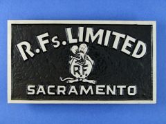 Plaque RF's Unlimited Sacramento